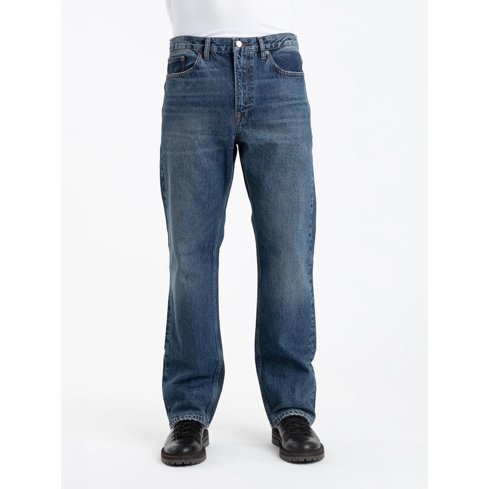 Frame The Boxy Jean Mens 38 Ritual Wash Organic Cotton Straight Leg Denim